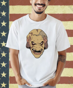 Official Pumpkinhead Demon Of Revenge Enamel Horror Face T-shirt