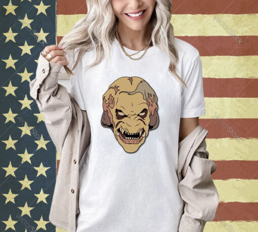 Official Pumpkinhead Demon Of Revenge Enamel Horror Face T-shirt