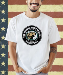 Official The Bemidji State Beavers Basketball Logo T-shirt