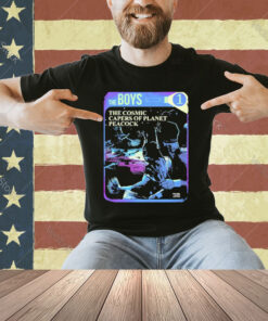 Official The Boys The Cosmic Capers Of Planet Peacock Vol 1 Ring Of Honor T-shirt