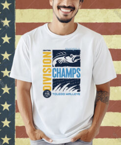 Official Toledo Walleye 2024 Division Champions Central T-shirt