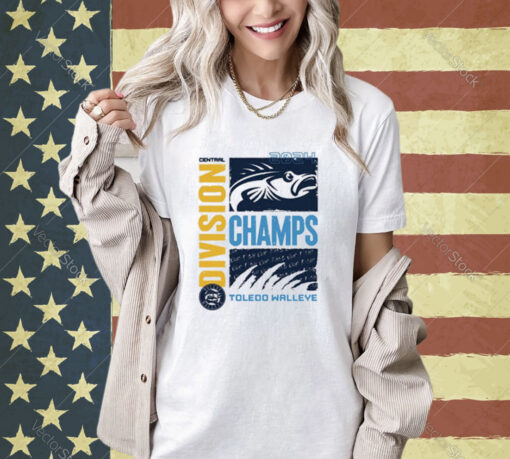 Official Toledo Walleye 2024 Division Champions Central T-shirt