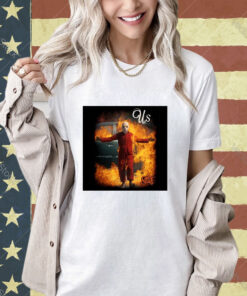 Official Us Cavity Colors Fire Images T-shirt