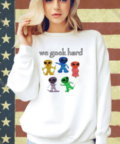 Official We Geek Hard Cringe T-Shirt