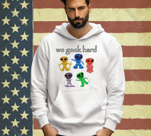 Official We Geek Hard Cringe T-Shirt