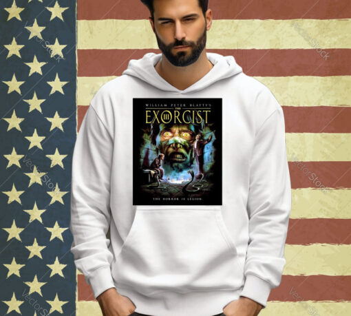 Official William Peter Blatty’s The Exorcist The Horror Is Legion T-shirt