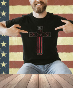 Official William Peter Blatty’s The Exorcist VII XVII XC cross T-shirt