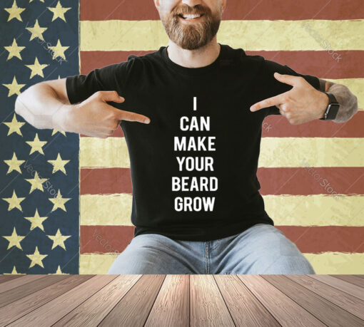 Official Yogi Mones I Can Make Your Beard Grow T-Shirt