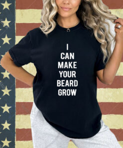 Official Yogi Mones I Can Make Your Beard Grow T-Shirt