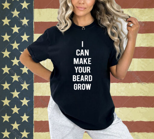 Official Yogi Mones I Can Make Your Beard Grow T-Shirt