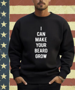 Official Yogi Mones I Can Make Your Beard Grow T-Shirt