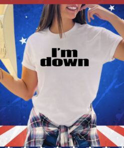 Olivia Rodrigo wearing im down Shirt