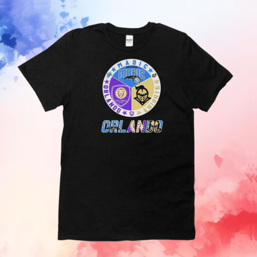 Orlando Orlando Magic Knights logo T-Shirt