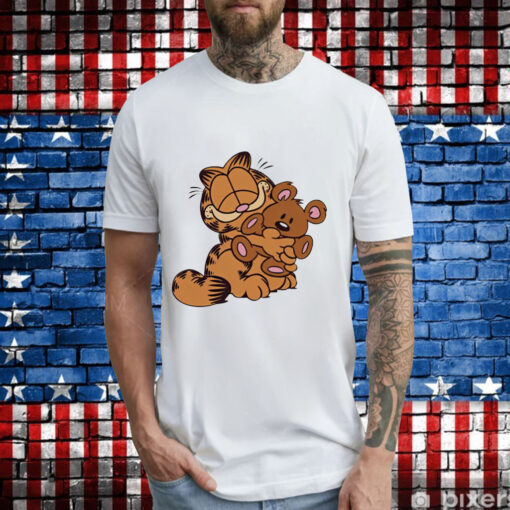 Ranbalt Garfield hug teddy bear T-Shirt