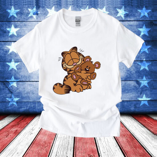 Ranbalt Garfield hug teddy bear T-Shirt