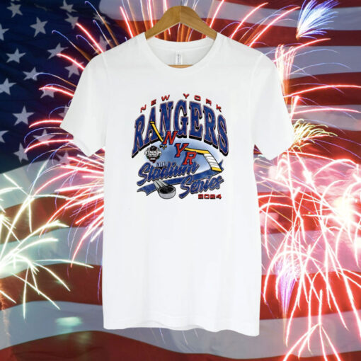 Rangers Stadium Series 2024 Event Franklin TShirt