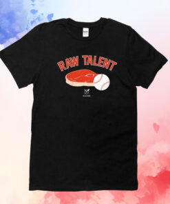 Raw Talent Baseball BBQ T-Shirt