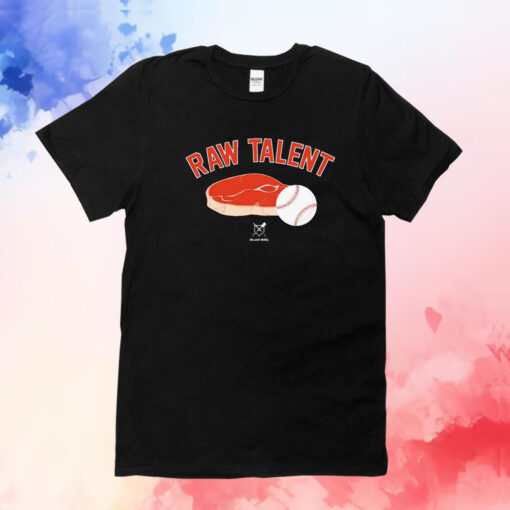 Raw Talent Baseball BBQ T-Shirt