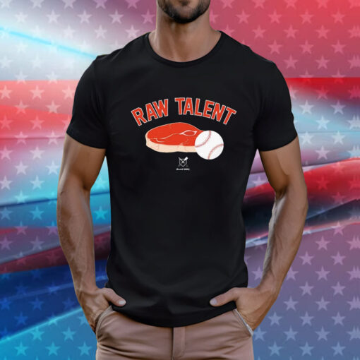 Raw Talent Baseball BBQ T-Shirt