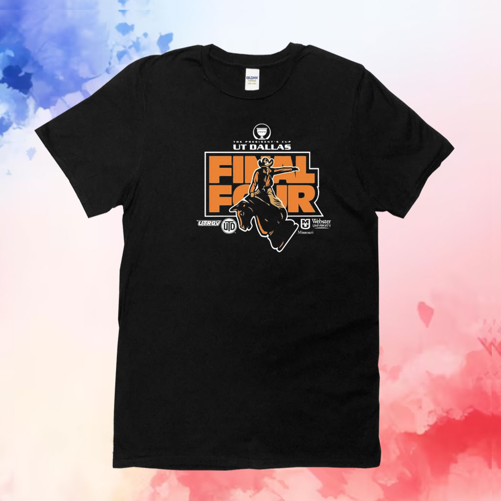 The University of Texas at Dallas Chess 2024 President’s Cup Final Four T-Shirt