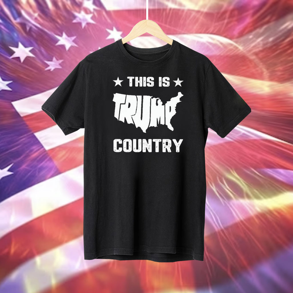 This Is Trump Country Map T-Shirt