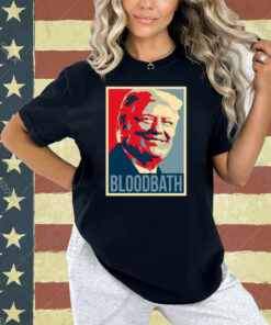 Tim Pool Donald Trump Bloodbath T-Shirt