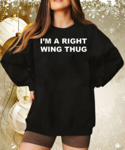 Tommy Robinson I’m A Right Wing Thug Hoodie