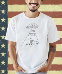 UFO take me home country roads T-shirt