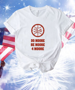 Wisconsin Basketball Do Moore Be Moore 4 Moore T-Shirt