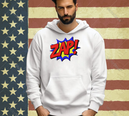 Zap comic book fight T-shirt