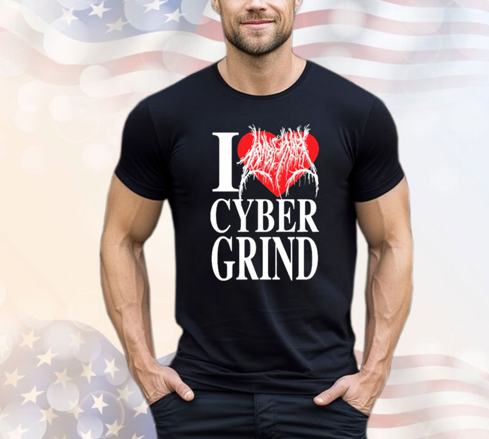 Zombieshark I Love Cybergrind Shirt