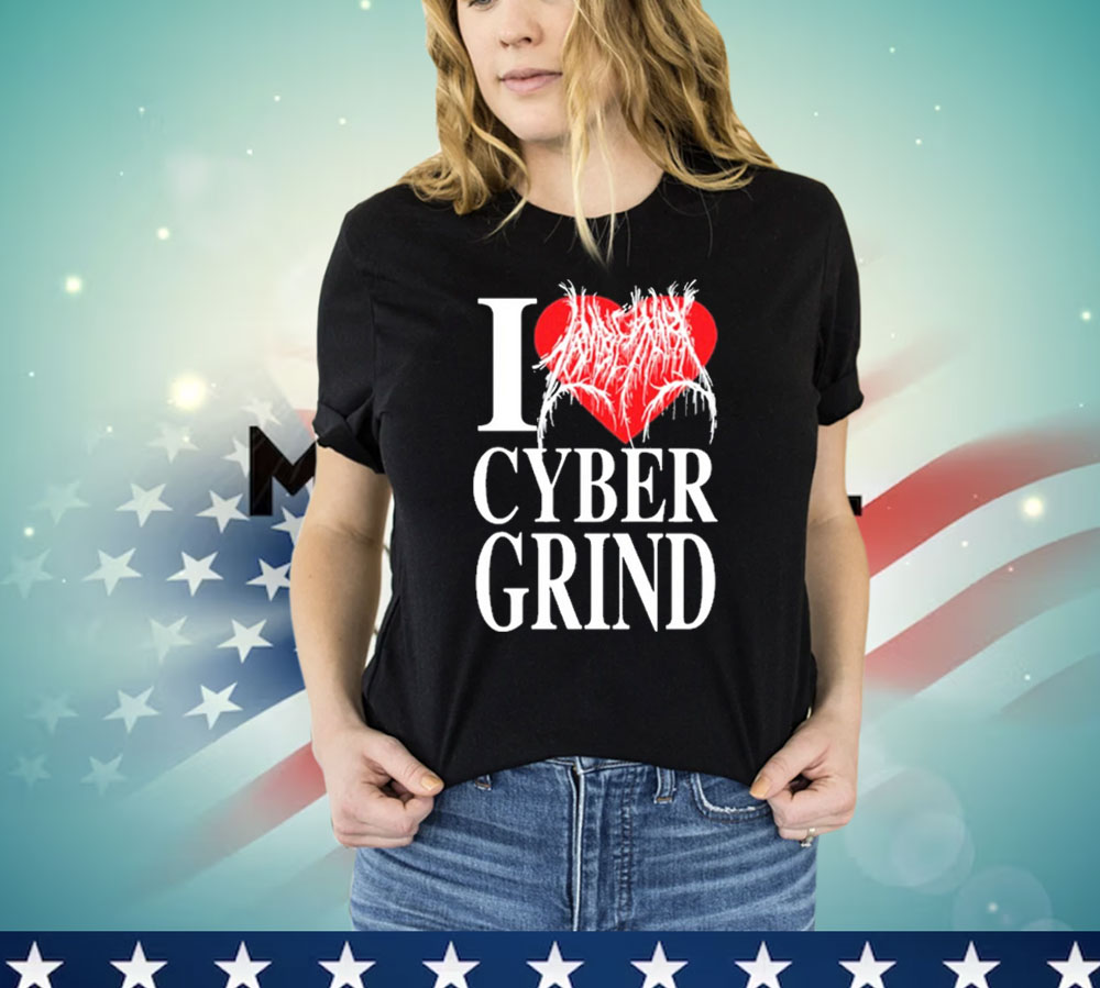 Zombieshark I Love Cybergrind Shirt