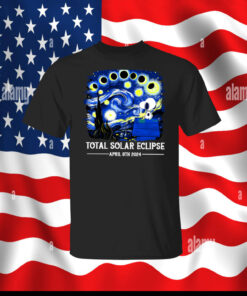 Snoopy and Woodstock Total Solar Eclipse 2024 Shirt