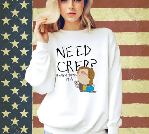 Official South Park Need Cred Adult T-Shirt