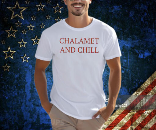 Elizabeth Olsen Chalamet And Chill Shirt