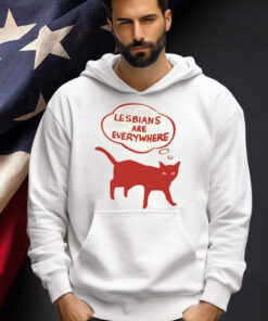 Lesbians Are Everywhere Cat Shirt