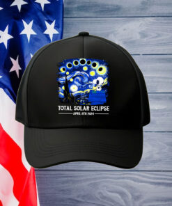 Snoopy and Woodstock Total Solar Eclipse 2024 Hat