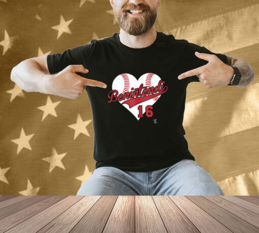 Andrew Benintendi Baseball Heart Gameday Tank Top T-shirt