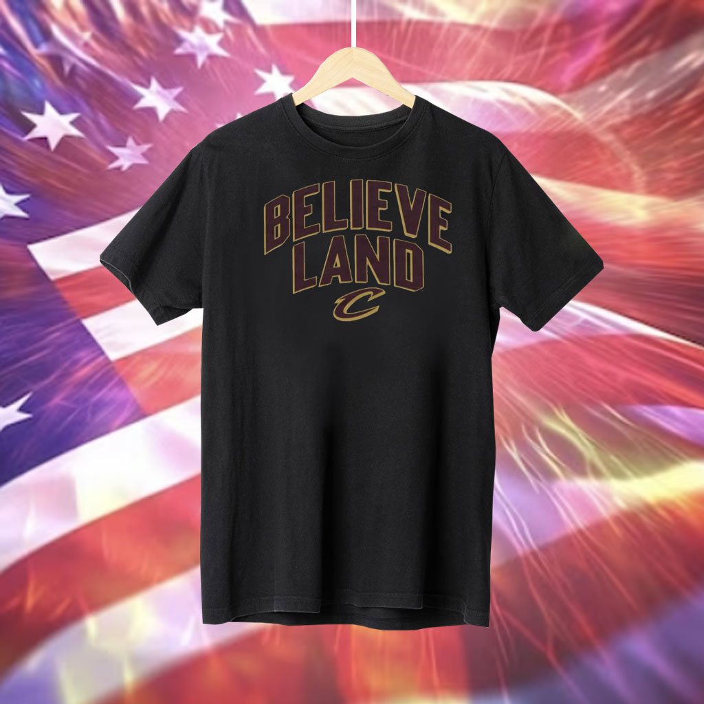 Merch Believeland Cleveland Cavaliers T-Shirt