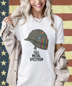 Born To Math Full Metal Spectrum T-Shirt