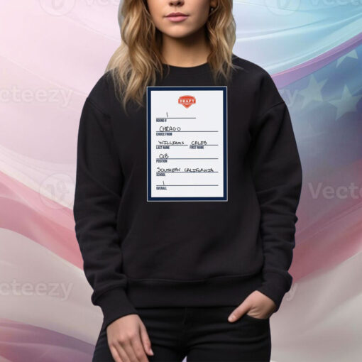 CHI Draft Card Hoodie TShirts