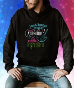 Food & Nutrition Services Being Awesome Lunch Lady Hoodie