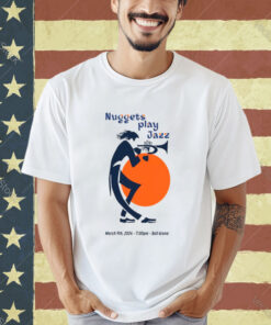Funny Nuggets Play Jazz basketball T-shirt