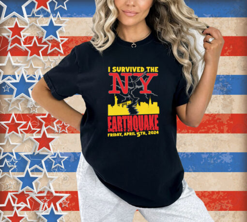 I Survived The NY Earthquake T-shirt