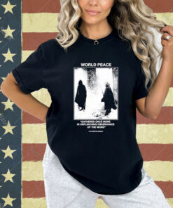 It Is Written Usa Mmxxiv World Peace Gathered Once More In Unflinching Observance Of The Word T-Shirt