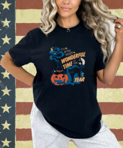 It’s the Most Wonderful Time of the Year black cat Halloween T-Shirt