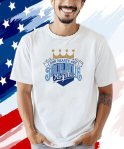 KC Royals Bring Out The Blue Our Hearts Are True Blue Royals T-Shirt