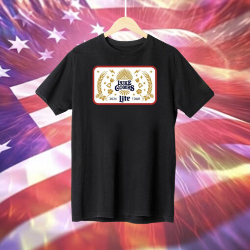 Official Luke Combs Lite Tour 2024 T-Shirt