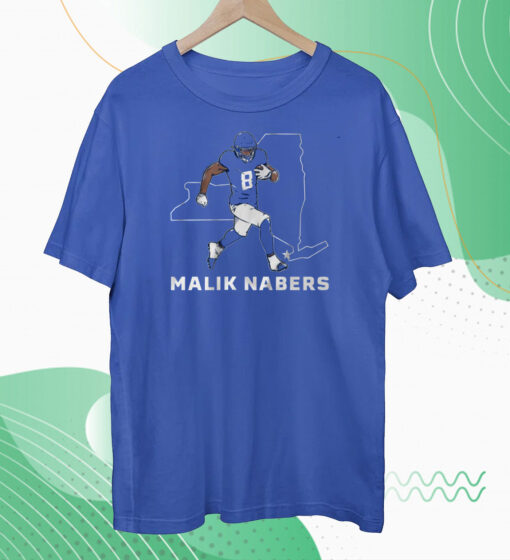 Malik Nabers: State Star Tee Shirt