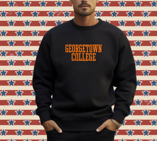 Matt Jones Wearing Georgetown College T-Shirt